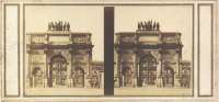 Paris - Les Tuileries et l'arc de triomphe du carrousel. Par Félix Jacques Antoine Moulin.  {%[Indexation sur stereotheque.fr]https://www.stereotheque.fr/result,14456-0%} (Paris - arch of the carrousel. and the Tuileries castle) 