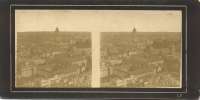 Paris. Panorama de la rive gauche. Palais du Luxembourg (sénat), Panthéon. Signature L.F. Tirage Leautté Frères.  {%[Indexation sur stereotheque.fr]https://www.stereotheque.fr/result,14505-0%} (Paris. Panoramic view of the south side. Luxembourg palace (senate), Pantheon. Edited by Leautte brothers) 