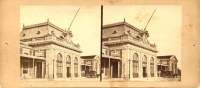 Toulon, La gare de chemin de fer. (Toulon,  The train station.) 