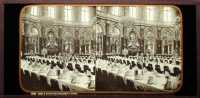 « 1858 Salle à manger du Grand-Hôtel (Paris). » Construit en 1860, Boulevard des Capucines. Par Ferrier & Soulier. (Paris - The dining room of the Grand-Hôtel.) 