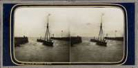 «1864. Vue de mer instantanée, au Havre. » Par Ferrier & Soulier. (Instantaneous nautical view at the Havre. (France)) 