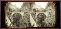 « 1342 - Le Pont du Diable, route de la Corniche. (Comté de Nice) » Par Ferrier & Soulier. (County of Nice. The bridge of devil.) 