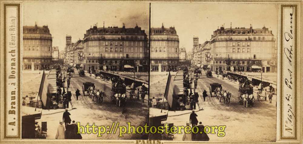 Paris - N°1673 bis - Pont Notre Dame.  {%[Indexation sur stereotheque.fr]https://www.stereotheque.fr/result,14464-0%} (Paris -  The bridge Notre Dame) 