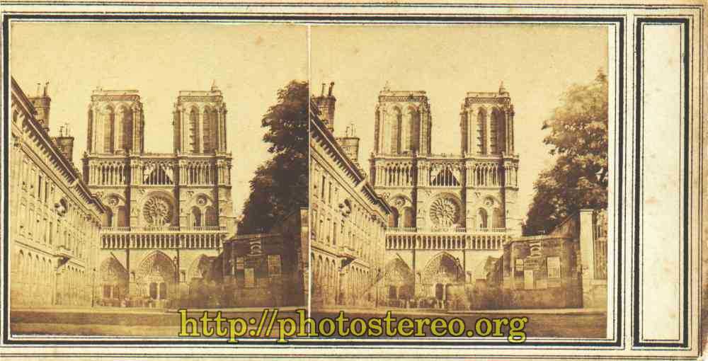 Paris - Eglise Notre-Dame par Ferrier et Soulier    {%[Indexation sur stereotheque.fr]https://www.stereotheque.fr/result,13402-0%} (Paris - Notre-Dame church) 